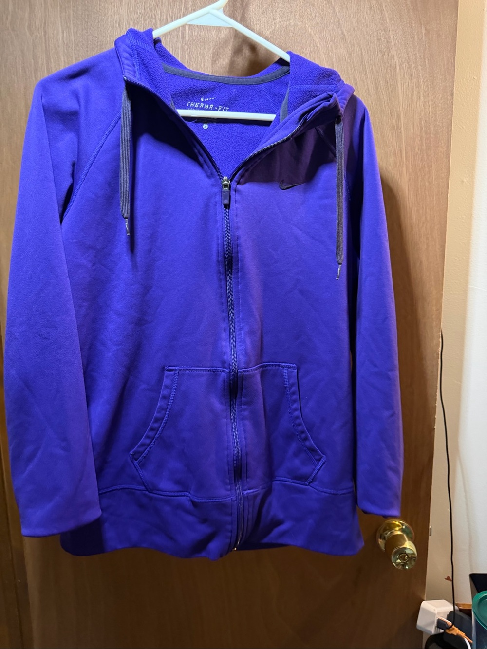 Nike Purple Full-Zip Hooded Jacket